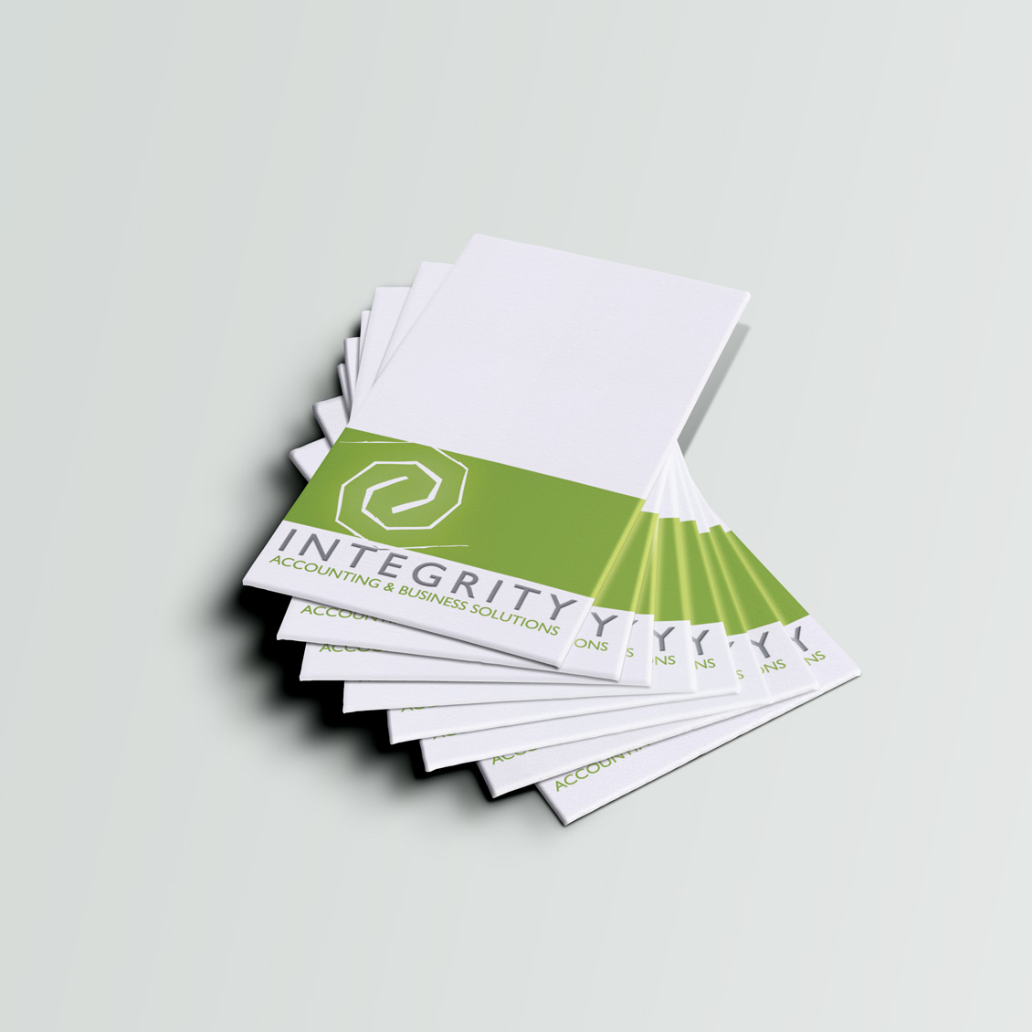 Integrity Accounting and Business Solutions Business Cards